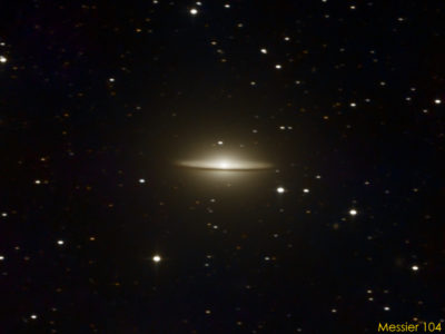 Galaxia Sombrero – Messier 104