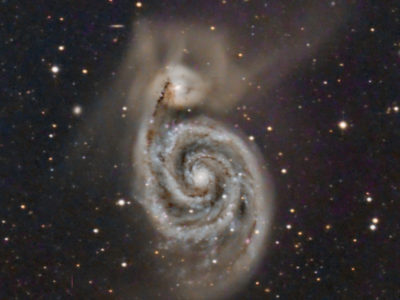 Galaxia Remolino – Messier 51
