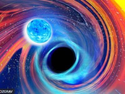 La extraordinaria colisión de una estrella de neutrones y un agujero negro captada por primera vez